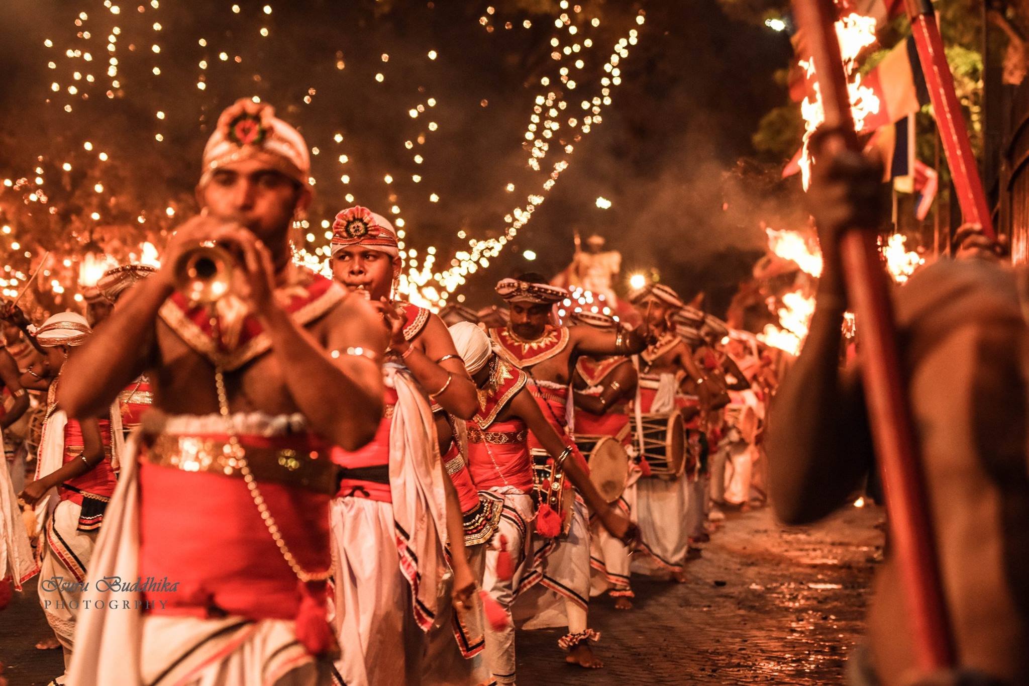 The Esala Perahera in Kandy, Sri Lanka